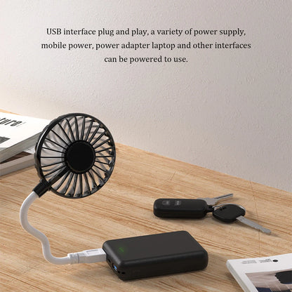 Handheld Fan Usb Rechargeable Silent Cooling Power Bank Mini Play Plug Fans Office Student Laptop Appliances Summer Cooler