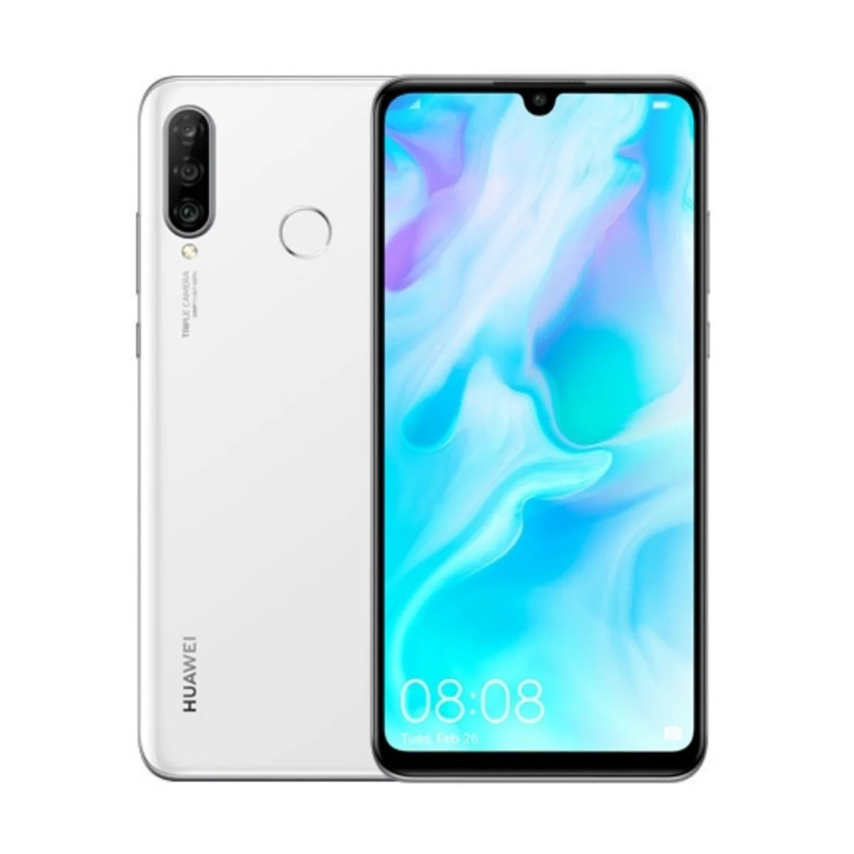 Global,HUAWEI-P30 Lite,Smartphone Android,6GB RAM,128GB ROM 6.15 inch 24MP Mobile phones Google Play Store Unlock Cellphones