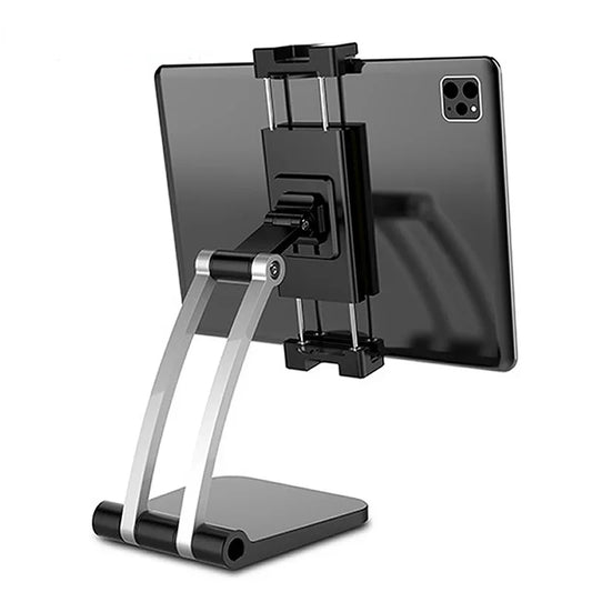 Tablet Stand Holder Adjustable Folding 360° Swivel Desk Mount Cell Phone Bracket Support 4-12.inch Display Tablets Phones