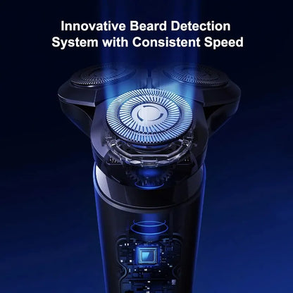 XIAOMI MIJIA Electric Shaver S700 Portable Flex Razor 3 Head Shaving IPX7 Waterproof Washable Beard Trimmer Trimer Cutter 30 Day