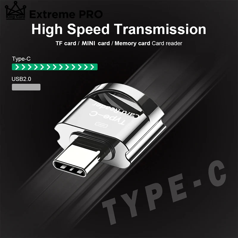 High Speed Micro-USB3.0/Type-C Memory Card 8GB 16GB 32GB 64GB 128GB 256GB C10 TF Micro-SD OTG Phone Adapter micro tf sd card