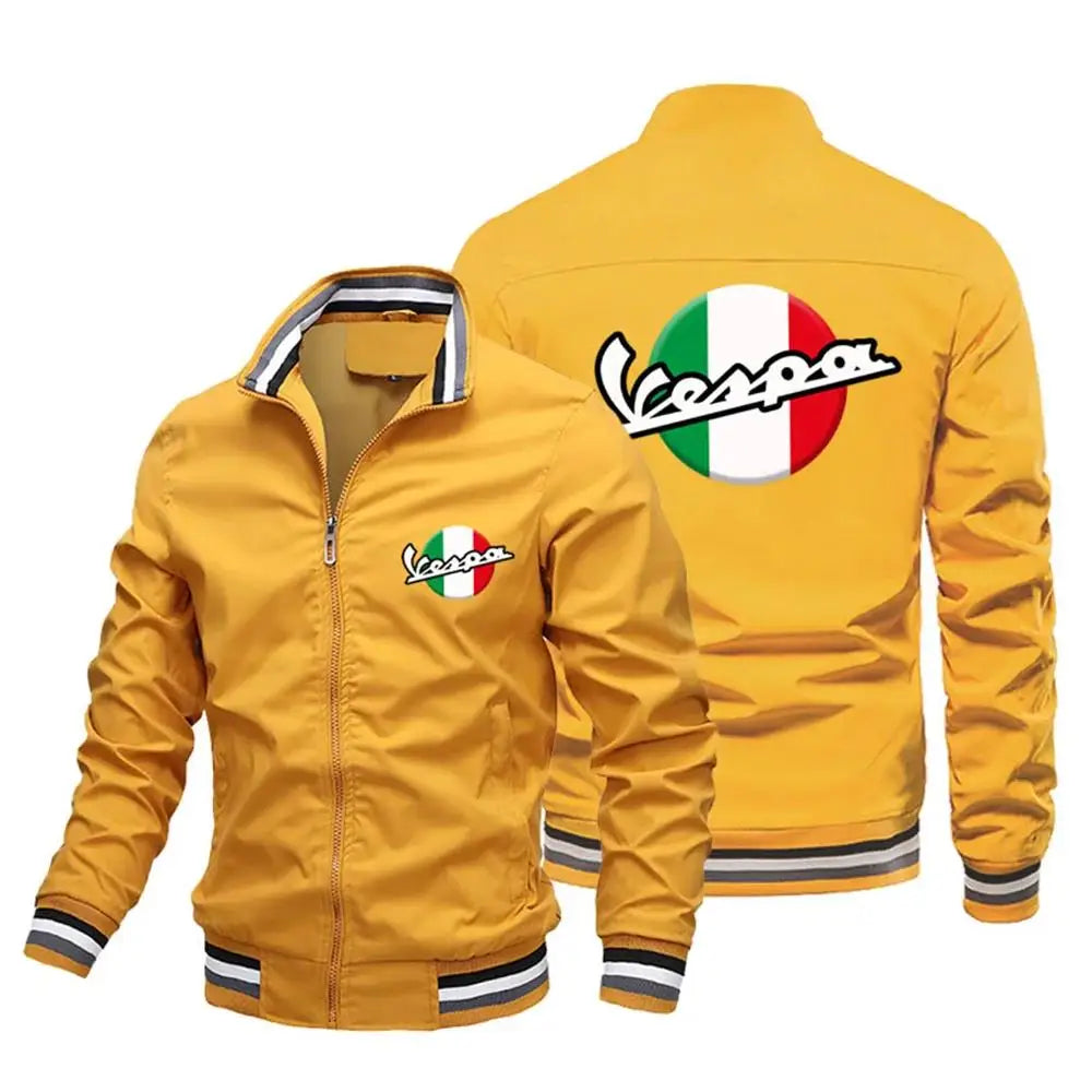 2024 Autumn Vespa Motorcycle Jacket Outdoor Windproof and Sunscreen Hot Selling Fashion Versatile