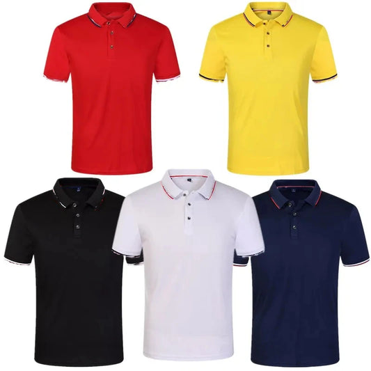 HDDHDHH Brand Early Autumn New Men's Short Sleeve Lapel Polo Shirt