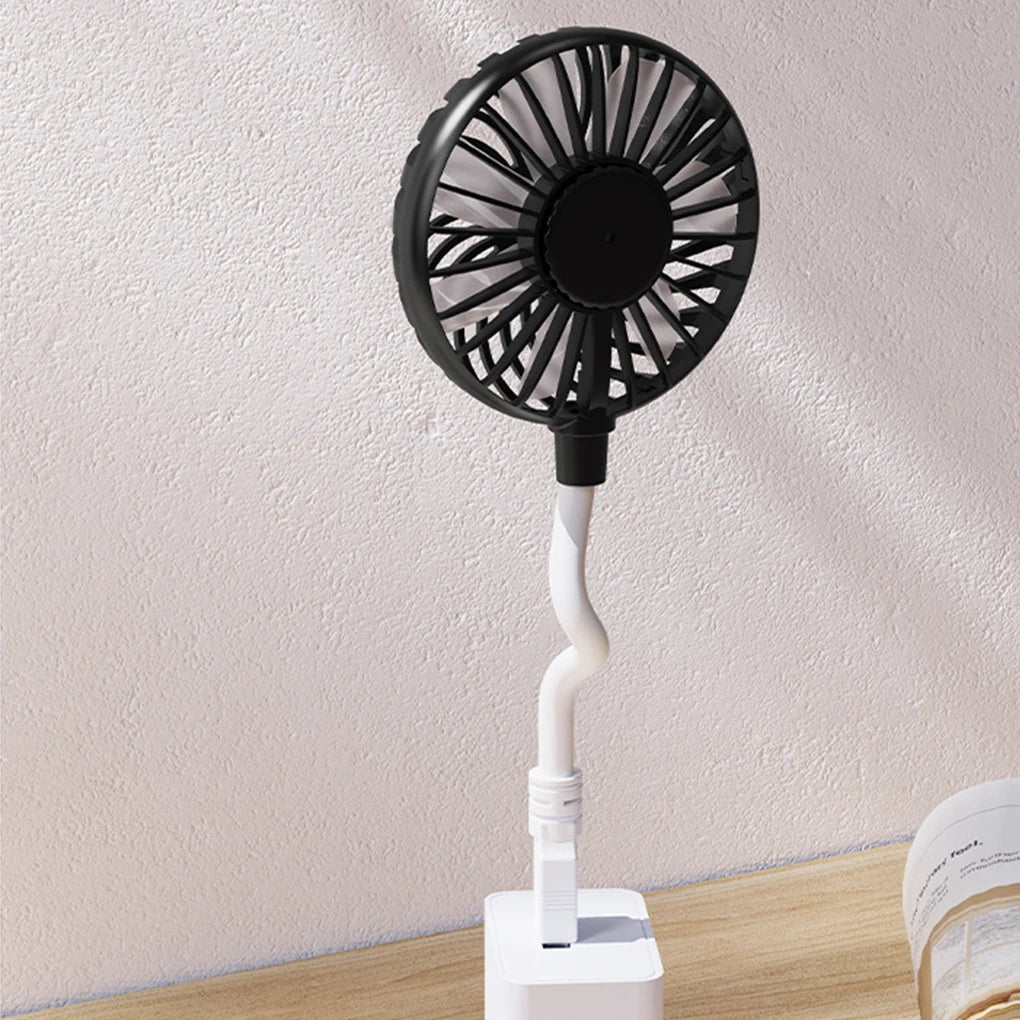 Handheld Fan Usb Rechargeable Silent Cooling Power Bank Mini Play Plug Fans Office Student Laptop Appliances Summer Cooler