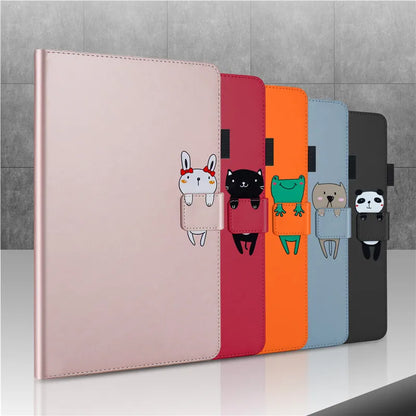 For Samsung Tab S5e Case Folio Kawaii Cartoon Tablet Case for Samsung Galaxy Tab S5 e 10.5 Inch SM-T720 SM-T725 Cover Case