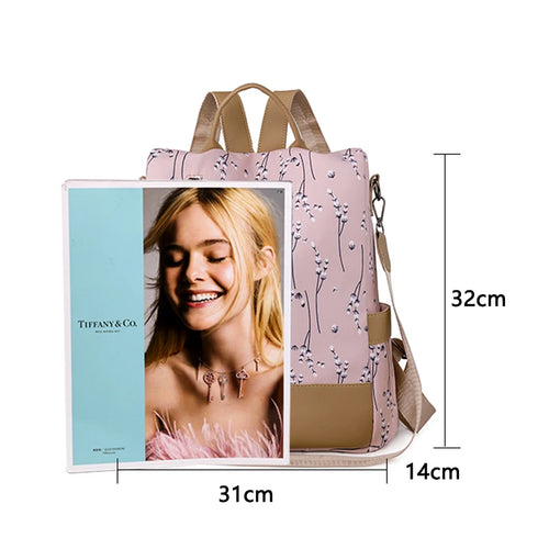 Waterproof Oxford Women Backpack Anti-theft Backpacks Shoulder Bags for Teenager Girls Large Capacity Travel Backpack School Bag