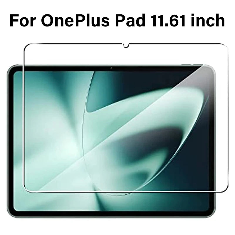 9H Tempered Glass Screen Protector For OnePlus Pad 11.61 Inch 2023 Tablet Bubble Free Ultra Clear Protective Film One Plus