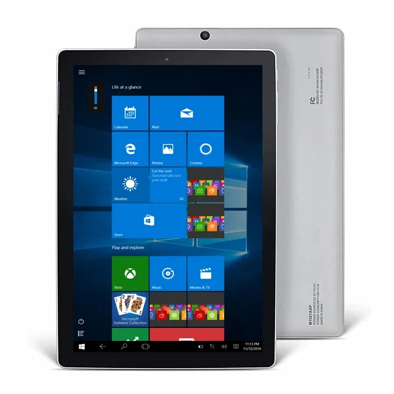 Super Cheap 10.1" Windows 10 Tablet Intel x5-8350 Quad Core 1GB RAM 32GB ROM DHMI Port 5000mAh Battery 32-bit 1280 x 800 IPS