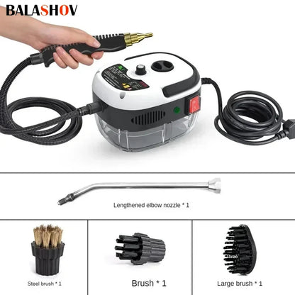 High Temperature Steam Cleaner 110V/220V Portable Sterilization Pressure Jet Washer Machine for Home Car Kitchen Air Conditioner