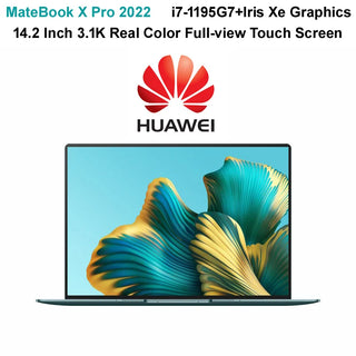 Top-class HUAWEI Laptop MateBook X Pro 2022 With i7-1195G7 iRIS Xe Graphics 14.2 Inch Real Color 3120x2080 Touch Screen Sound