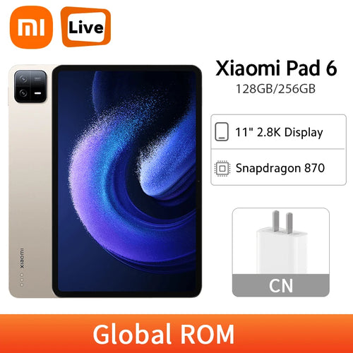 Xiaomi Mi Pad 6 Global ROM Snapdragon 870 Tablet 11