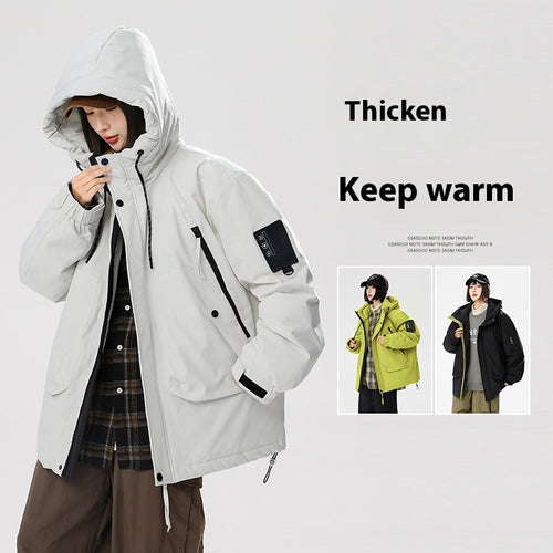 Outdoor Shell Jacket Down Jacket Trendy Loose Casual