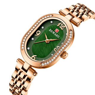 Elegant Lady Watch With Diamonds