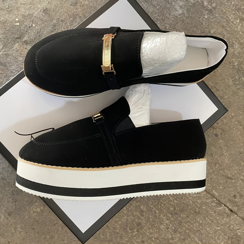 Fashion Platform Casual Muffin Bottom Shoes Women